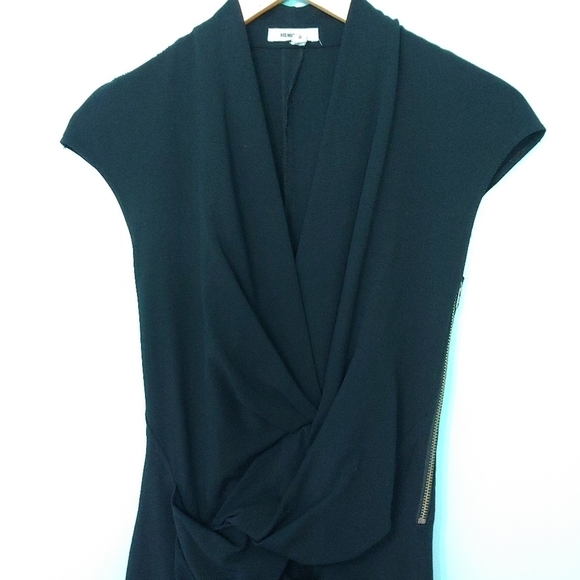 Helmut Lang Knee Length Dress, Black Size 0 - Picture 5 of 16